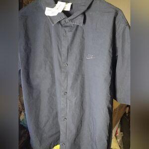 NWT Nike Stone Wash Button-Up Shirt Small